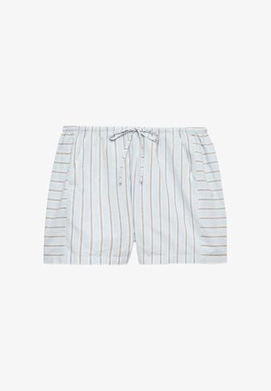 Marks & Spencer, YD STRIPE CAMBRIC PJ SHORT. - Nachtwäsche Hose - blue mix