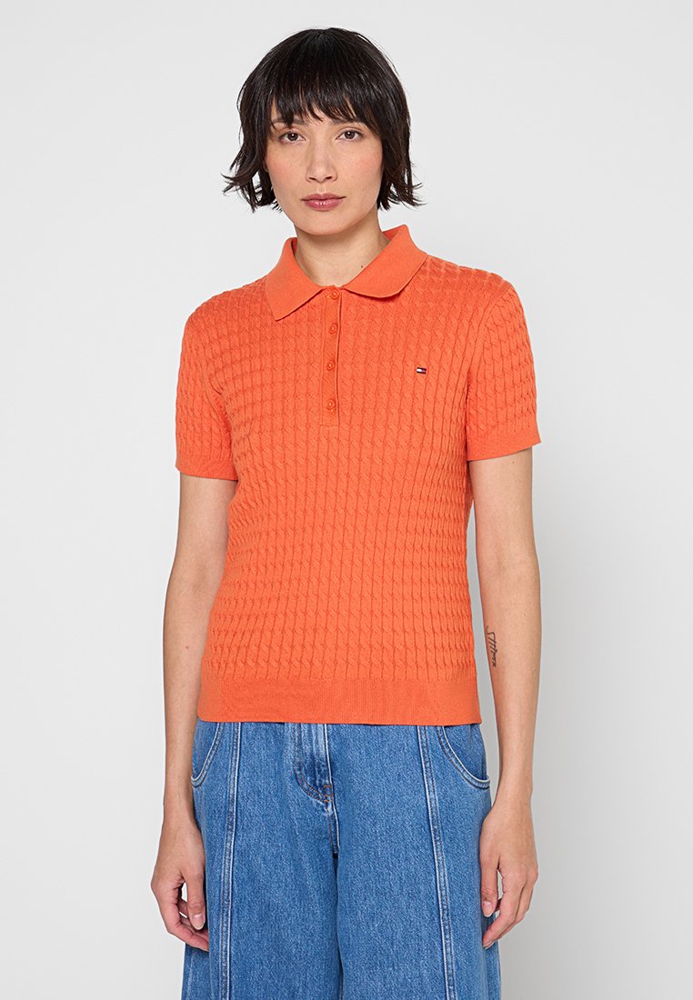 Tommy Hilfiger Poloshirt oranje Tommy Hilfiger Poloshirt oranje
