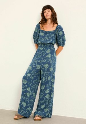 REGULAR FIT - HELENA - Jumpsuit - navy summer meadow