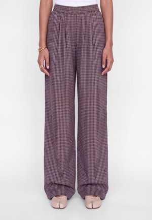 JJXX, WIDE-LEG TROUSERS JXFIE WIDE-LEG TROUSERS - Pantalon classique - huckleberry