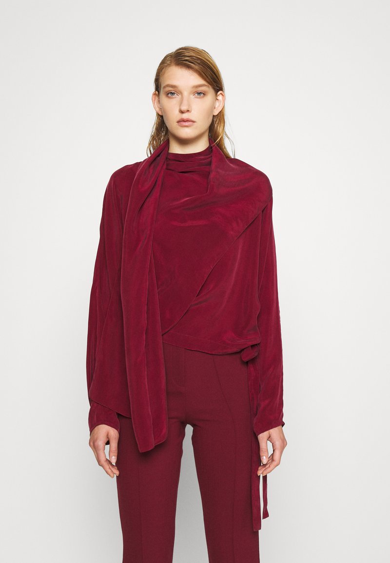 Long Scarf Blouse