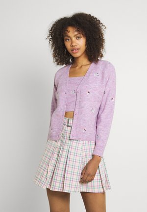 PCCLARA - Vest - pastel lavender melange