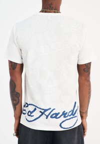 Ed Hardy KILLS SLOWLY - Camiseta estampada - white