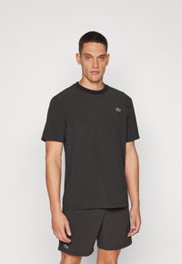Lacoste Sport - ACTIVE - T-Shirt sport - black Immagine in miniatura 1