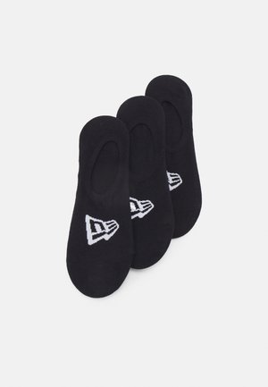 FLAG INVISIBLE SOCKS UNISEX 3 PACK - Kojinės - black