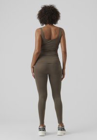 MAMALICIOUS MLHEAL TANK  - Top - grape leaf