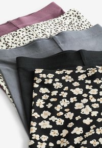 Next 5 PACK - Leggings - Byxor - monochrome  black ditsy floral
