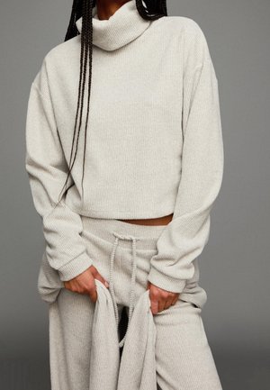 Bershka, Sweatshirt - sand