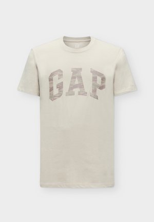 GAP, EVERYDAY SOFT BASIC LOGO - Тениска с щампа - cobblestone