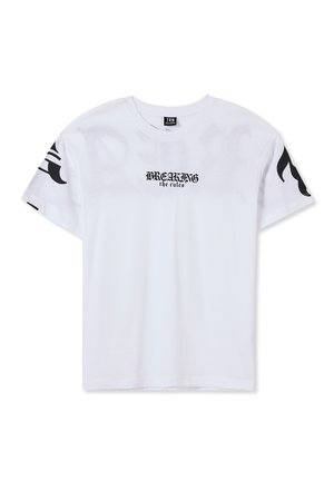 T-shirt con stampa - bianco ottico