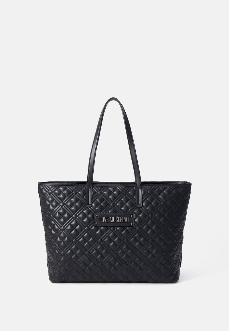 Love Moschino QUILTED BAG - Tote bag - nero