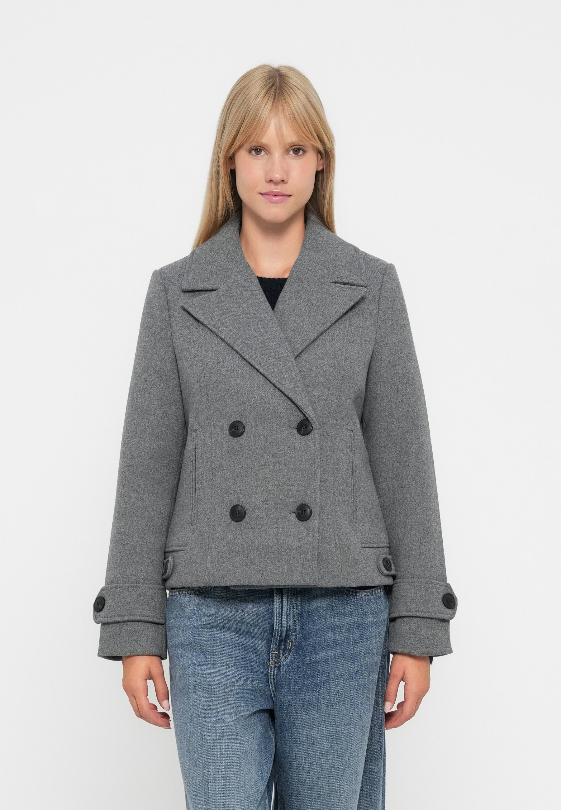 Vero Moda VMMONROE SHORT JACKET - Giacca invernale - black/nero