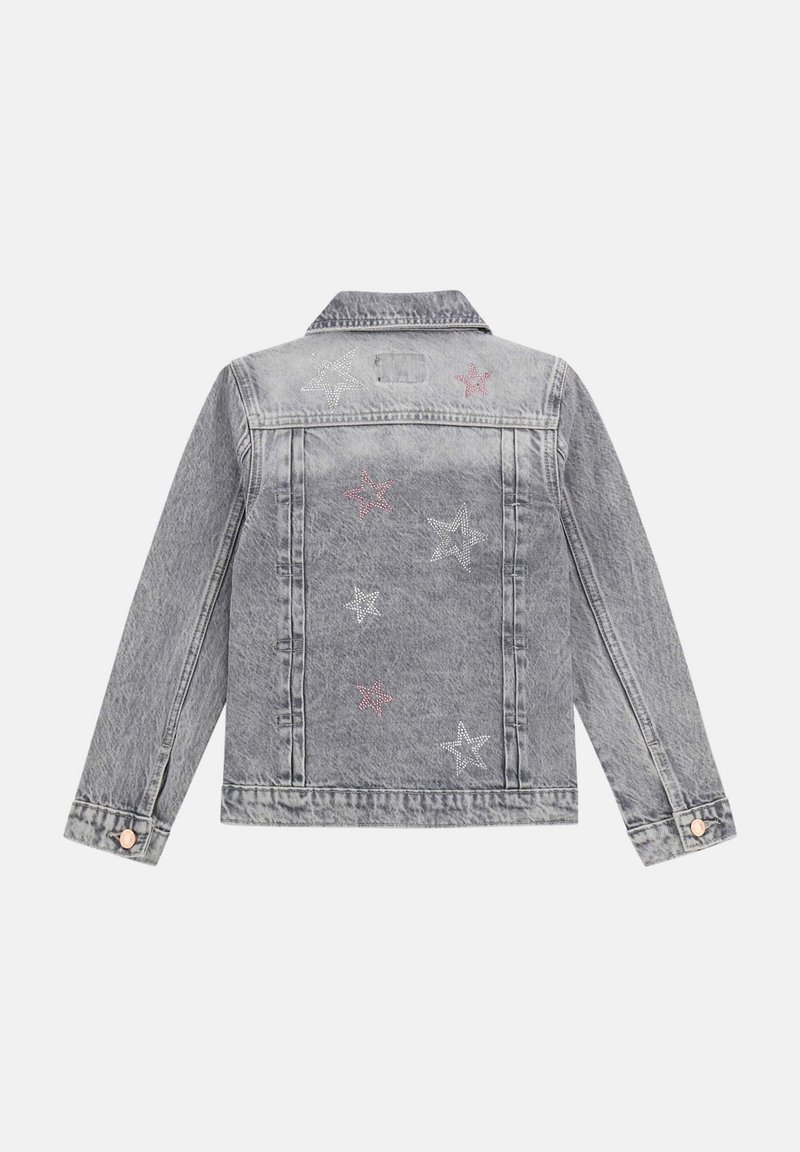 Guess STRASS Giacca di jeans grau/grigio Zalando