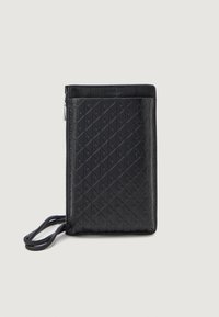 EMBOSSED EMBLEM PHONE CROSSBODY - Phone pouch - black