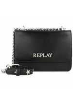 REPLAY Crossbody Bag Black [159785] - sac à épaule bandoulière sacoche Noir - Bagagerie - Maroquinerie