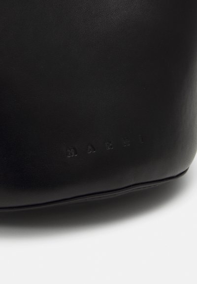 Marni BUCKET BAG UNISEX - Skuldertasker - black/white