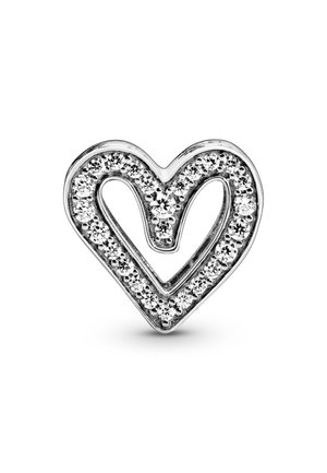 SPARKLING HEART  - Charm - silver coloured