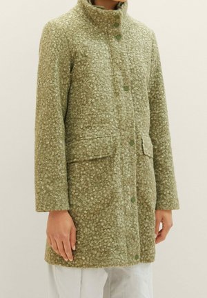 Cappotto corto - mottled green