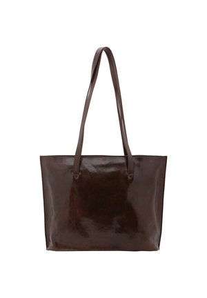Shopping bag - dark brown