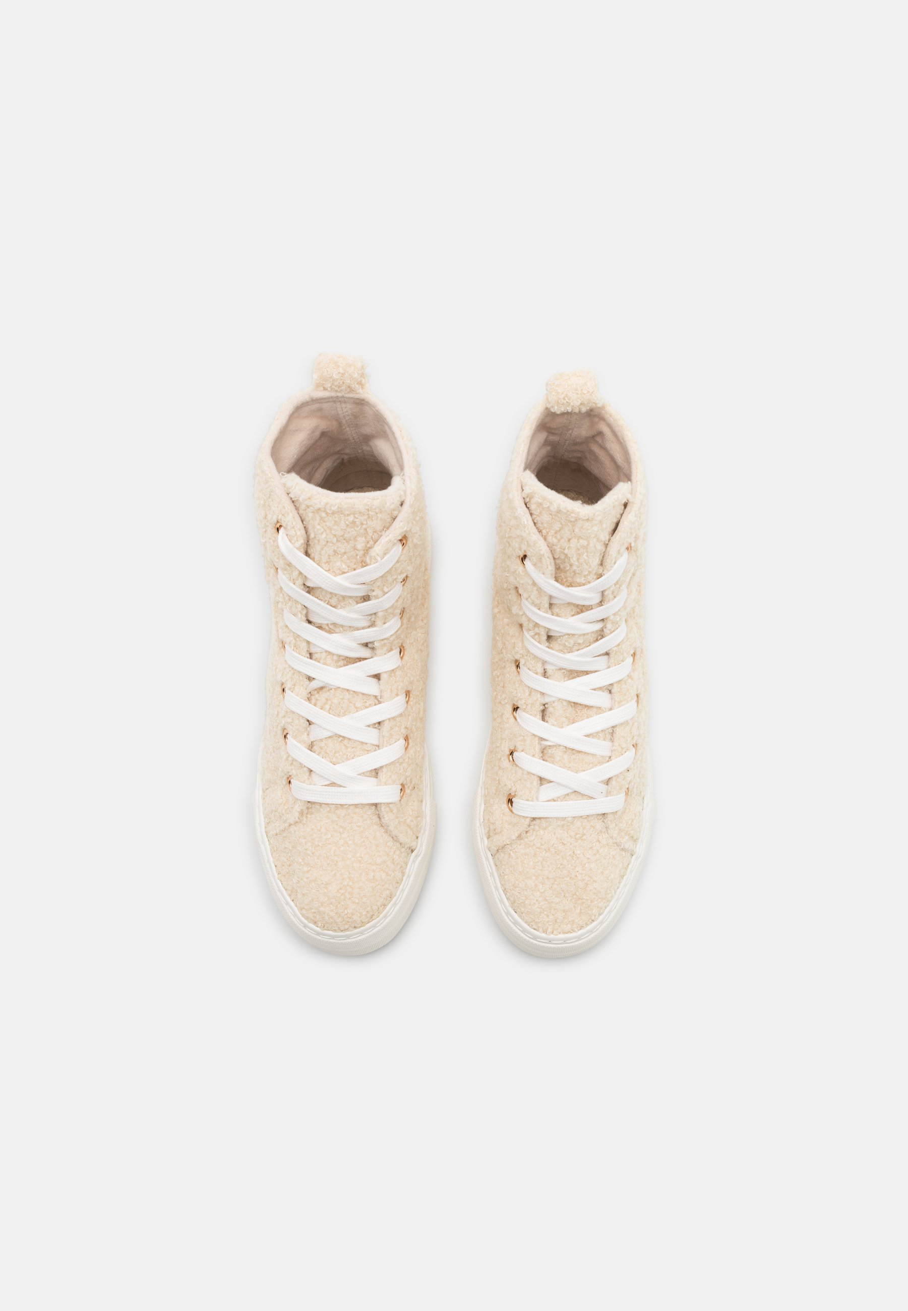 Even\u0026Odd WINTER SNEAKER - Sneakers hoog - beige/Beige - Zalando.nl