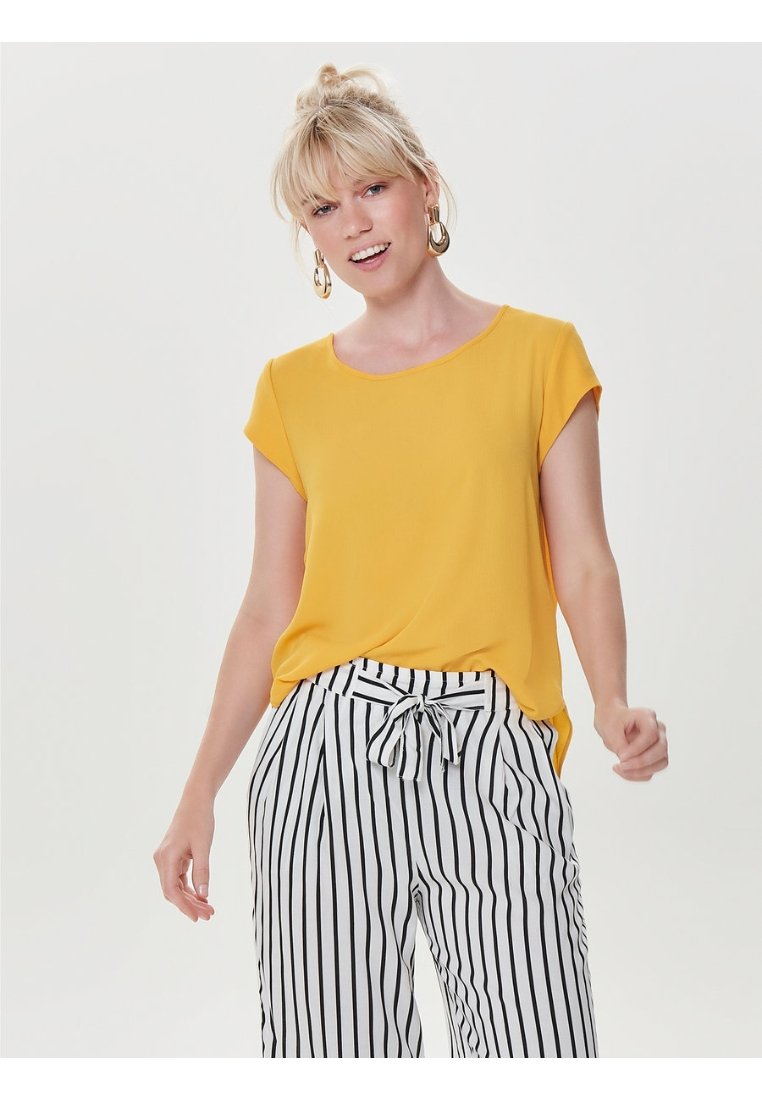 ONLY S/S SOLID NOOS PTM - T-shirt básica - yellow