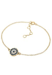 Elli SPARKLING EVIL EYE - MIT KRISTALLEN VON SWAROVSKI® - Armband - goldfarben