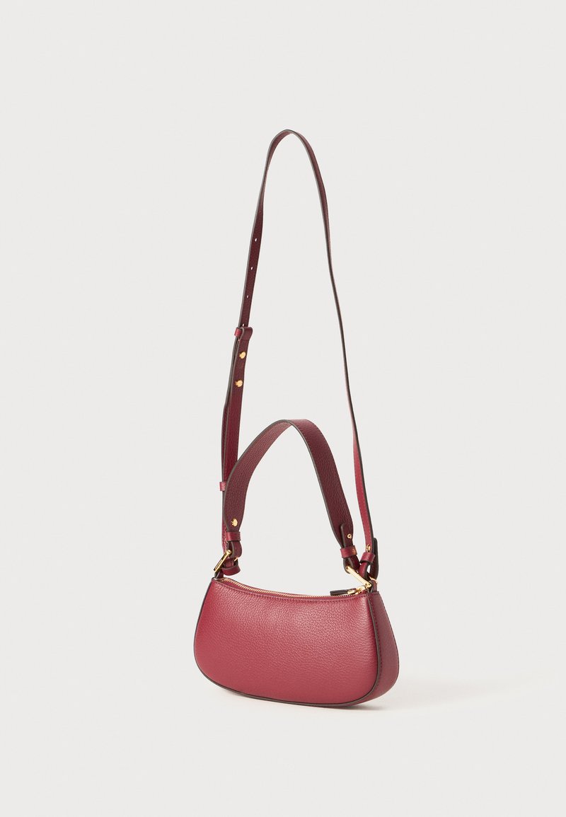 Sac à épaule Mini COCCINELLE Merveille En Cuir Argenté - 100% Cuir De Vache - Neuf Avec étiquettes