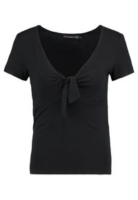 Even&Odd Triko s potiskem - black