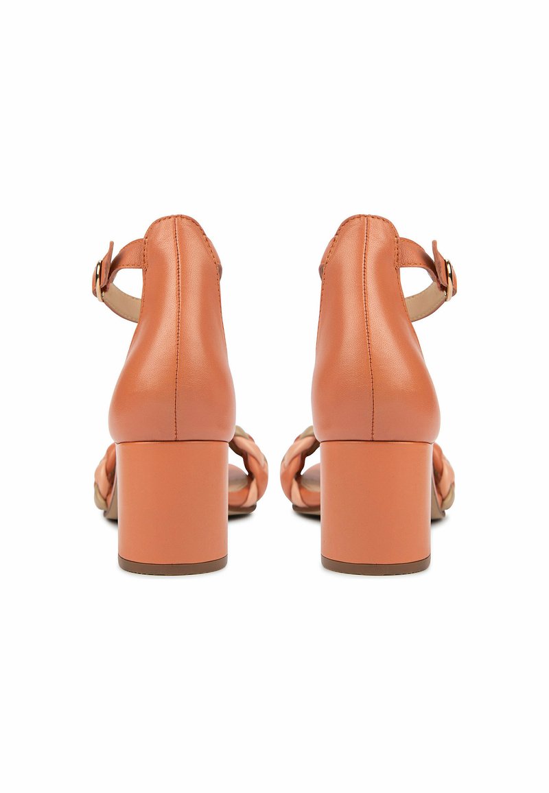 Damen Riemchensandalen | COX Riemensandalette apricot - XJ42494 Damen Riemchensandalen | COX Riemensandalette apricot - XJ42494