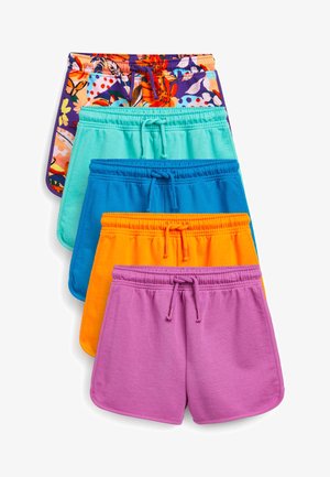 Shorts - blue bright tropical