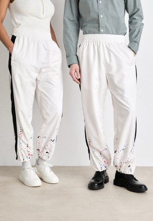 PANT UNISEX - Tracksuit bottoms - offwhite