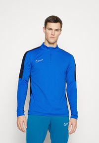 Nike Performance ACADEMY DRILL TOP - Hosszú ujjú felső - royal blue/obsidian/white