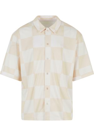 CHECKE  - Chemisier - beige