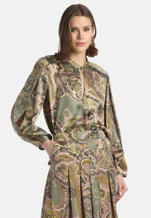 Luisa Spagnoli LATERINA - Blouse - verde rosa