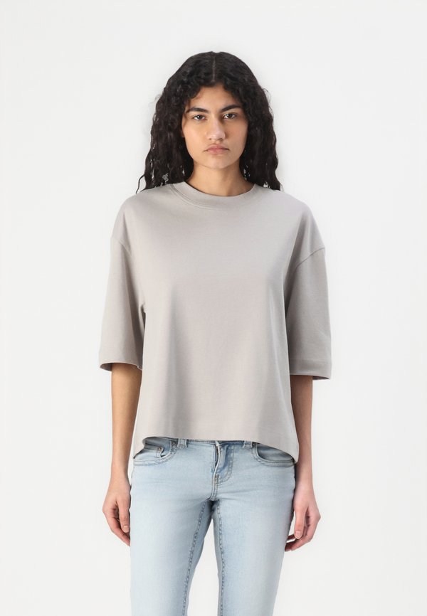 BASIC BOXY TEE - Basic T-shirt - drizzle