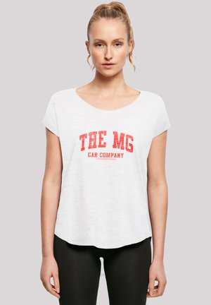Print T-shirt - weiß
