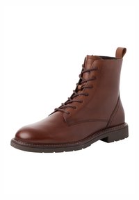 Marco Tozzi BY GUIDO MARIA KRETSCHMER - Botines con cordones - cognac