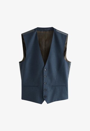 Next, TEXTURED - REGULAR FIT - Gilet - blue