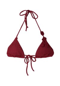Bershka Bikiniöverdel - bordeaux