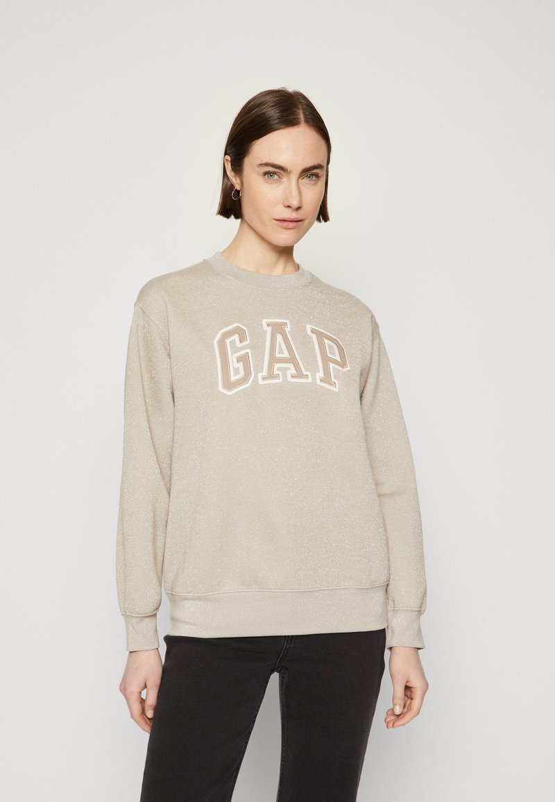 GAP HERITAGE CREW - Sudadera - quail shine