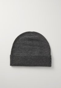 Unselected, dark grey melange