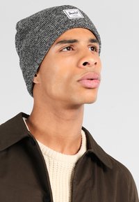 Herschel ELMER  BEANIE UNISEX - Berretto - heathered black