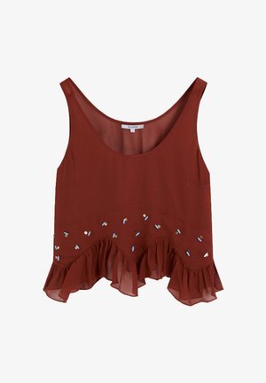 Scalpers, SCALPERS HAREM TOP - Blusa - terracotta