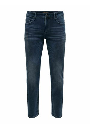 ONSLOOM NIEDRIGE TAILLE - Jeans slim fit - blue black denim