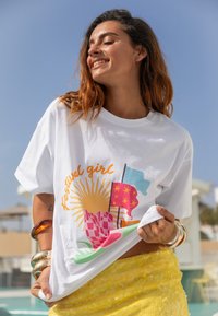 South Beach FESTIVAL  - Camiseta estampada - white