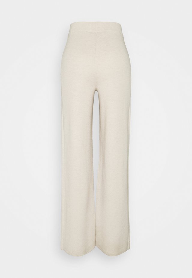 CHARLENA - Broek - pearl mélange