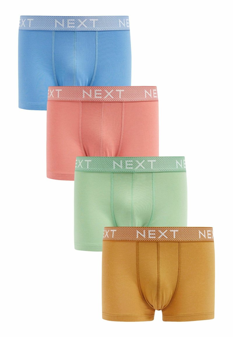 Next SIGNATURE HIPSTERS - Trumpikės - signature blue green bamboo texture waistband