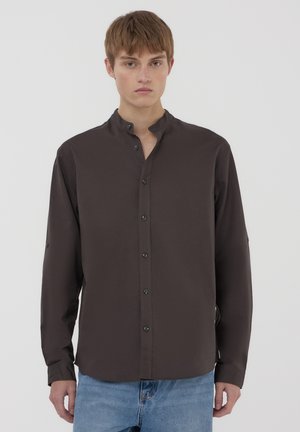 KOREAN COLLAR - Camicia - antracite