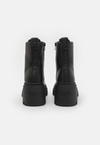 Buffalo BRAVR LACE UP - Botine cu platformă - black