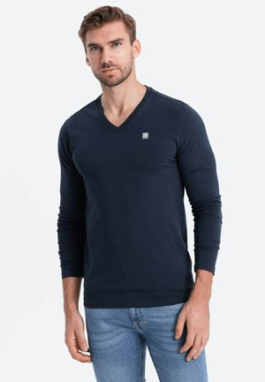 Maglietta a manica lunga - navy blue